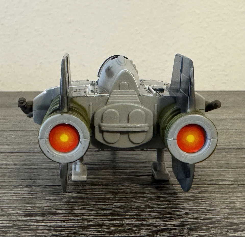 Star Wars Action Fleet A-Wing Starfighter Variante Verde Micro Máquinas Galoob Foto 4 de 4