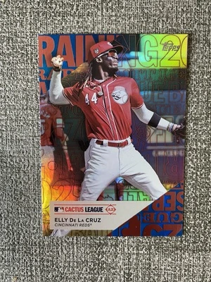 2025 Topps Series 1 #TG-13 Elly De La Cruz /150 Cactus League - Cincinnati Reds - Bild 1 von 2
