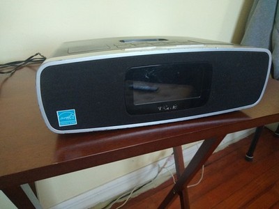 iHome IP90 AM/FM Dual Alarm Clock Radio Docking Station for iPod Tested !!!