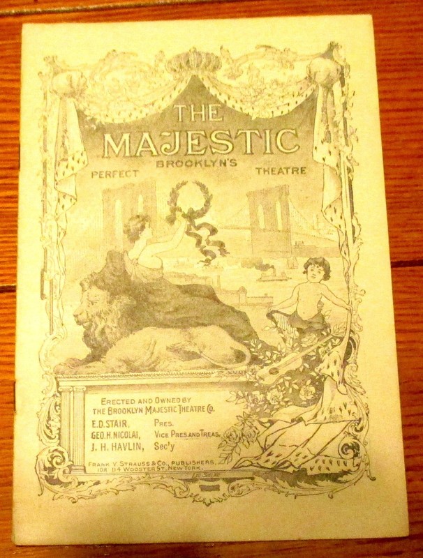 1916 Broadway Playbill "The Princess Pat" W/ Ferne Rogers   The Majestic Theatre
