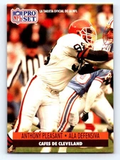 1991 Pro Set Spanish #45 Anthony Pleasant Fresh Break EX-EXMINT