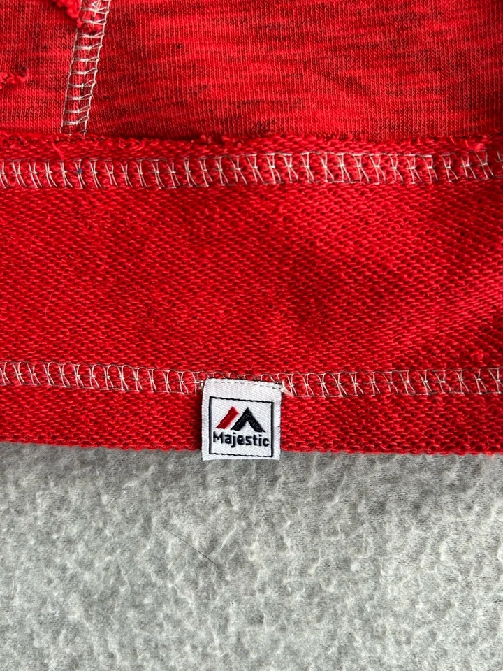 Ottawa Senators Hoodie Womens Medium Red Sweatshirt Pullover Long Sleeve NHL - Image 4 of 4