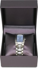 Novel Box Faux Leatherette Purple Watch Boxes for Proposal Wedding Engagement