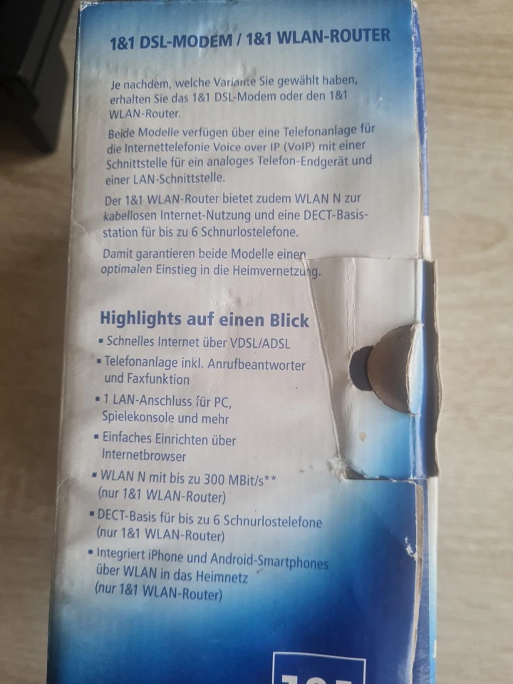 AVM FRITZ!Box 7412 VDSL-Modem (2000-2698) - Bild 2 von 4