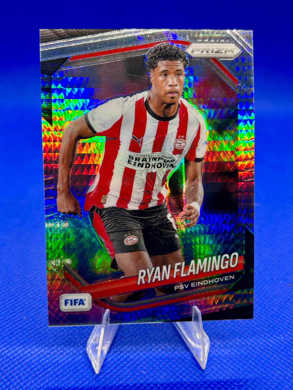 2025-26 Panini Prizm FIFA Soccer Ryan Flamingo Hyper Prizm #269