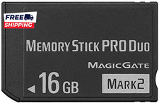 Original Memory Stick Pro Duo 16GB Mark2 PSP1000 2000 3000