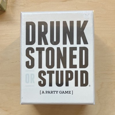 DSS Games Drunk Stoned or Stupid Party Game Version 2.0 4+ Players 18+