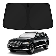 Windshield Sun Shade for Genesis GV80 2021 2022 2023 2024 2025 Window