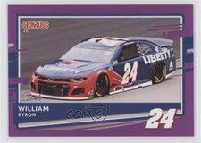 2021 Panini Donruss NASCAR Cars Purple 32/49 William Byron #43 0s5