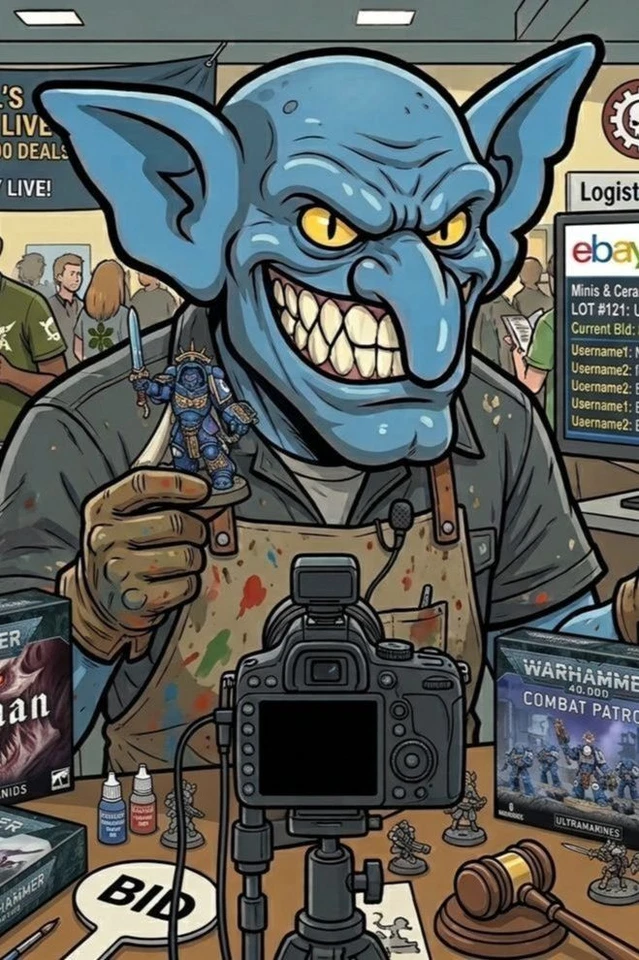 Warhammer Variety and Mixture Auctions £1 Starts FREE PAINT