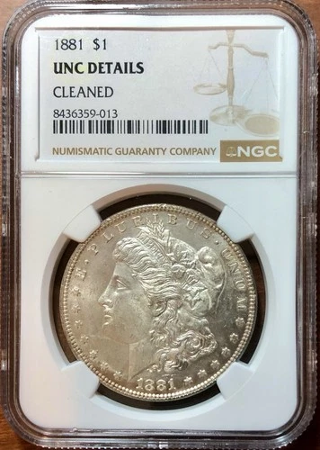 1881-P Morgan Dollar — photo from another recent sale