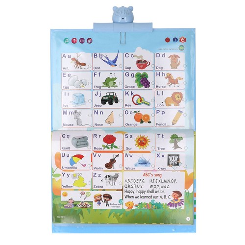 Tableau Éducatif Interactif REMOKING - Alphabet Parlant Et Chiffres - 3 Modes - Musique - Cadeau 1-6 Ans