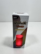 Volvik Vivid Golf Balls 3 Pack Matte Finish Red/Pink Soft Feel New