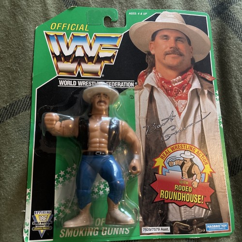 Hasbro WWF WWE Billy Gunn Green Series 11 Wrestlin...