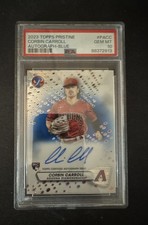 2023 Topps Pristine - Pristine Autographs Corbin Carroll #PA-CC Blue /75