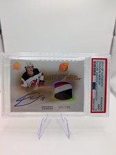 2021-22 SP Authentic Future Watch Auto Patch Dawson Mercer Rookie #FWAP-DM PSA 9