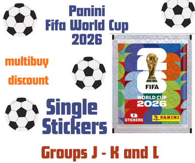 Panini WM Sticker Sammlung - GRUPPE J - GROUP K - GROUP L (England)