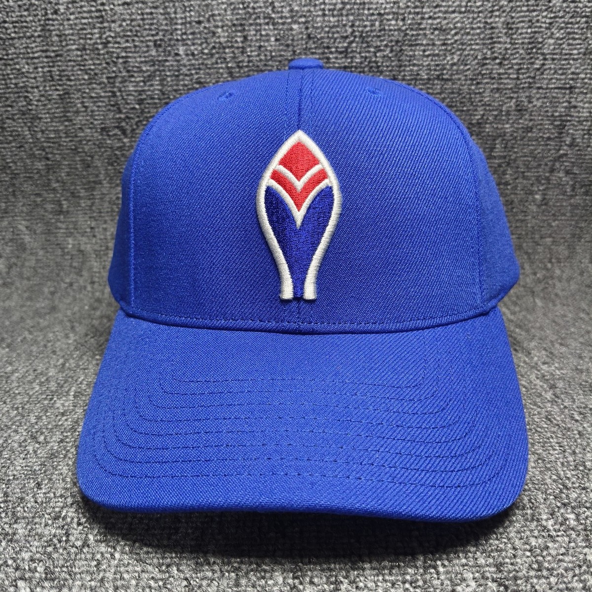 Mitchell & Ness Blue Snapback Baseball Cap Curved Brim One Size
