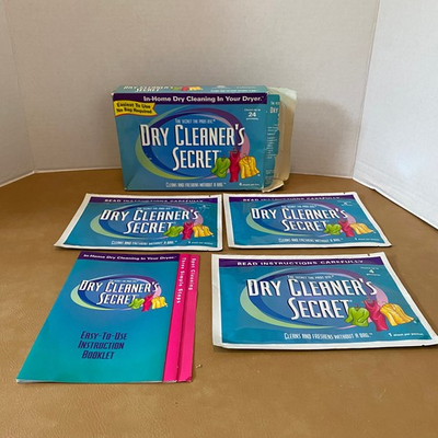 #ad Dry Cleaner#x27;s Secret 3 Sheets Dry Clean at Home $16.99