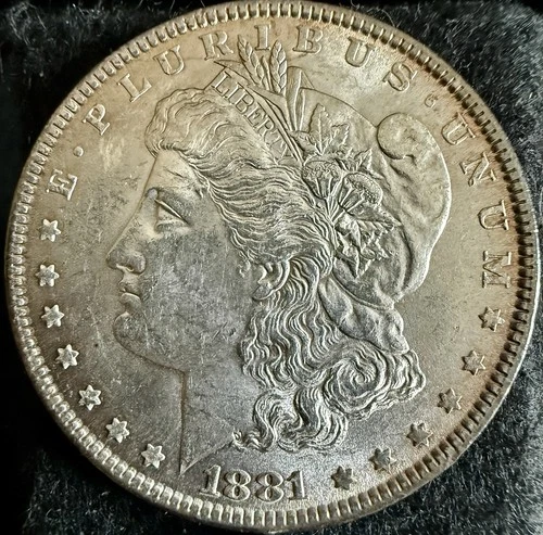 1881 P Morgan Dollar Circulated Business Strike Uncertified