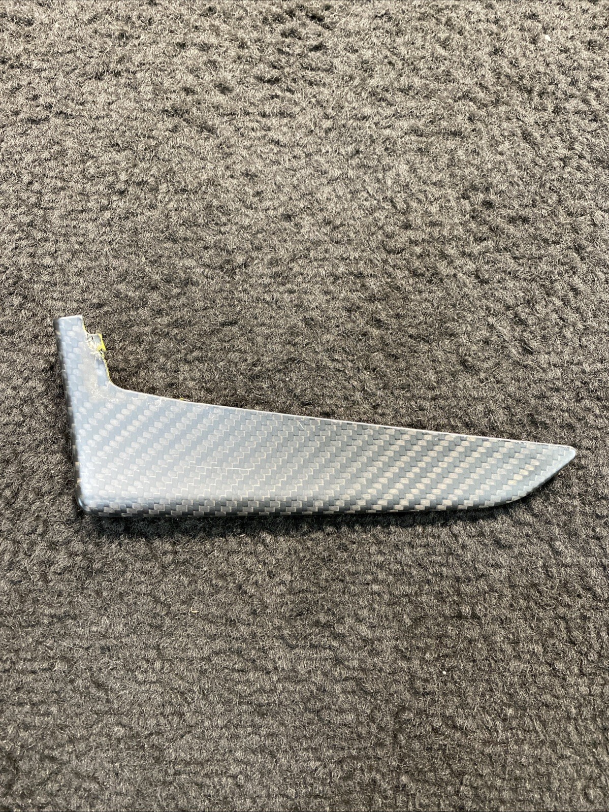 Audi R8 4S Matte Carbon Fiber Trim Dashboard Trim OEM 4S1857222A