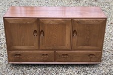 FINE  RETRO ERCOL SIDEBOARD- VERY CLEAN 2 MAN DELIVERY