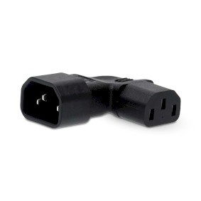 NDS Extension Plug  IEC-320-C13  IEC-320-C14  Con angolo a destra  Placcato nick