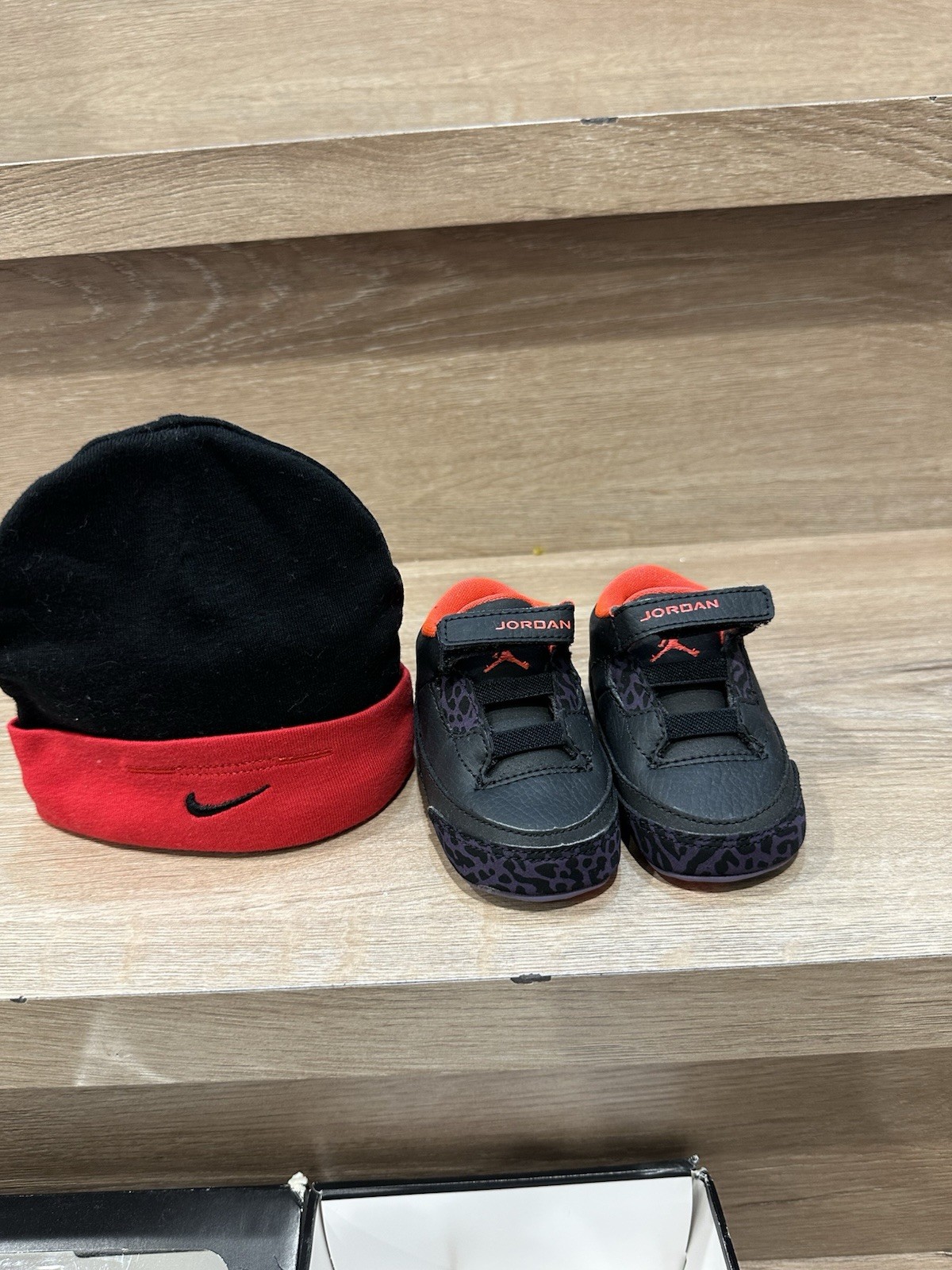 PONY Jordan 3 Retro Scarpe Culla Neonato 3c