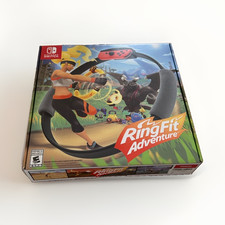 Nintendo Ring Fit Adventure for Nintendo Switch w/ Ring-Con Leg Strap sealed