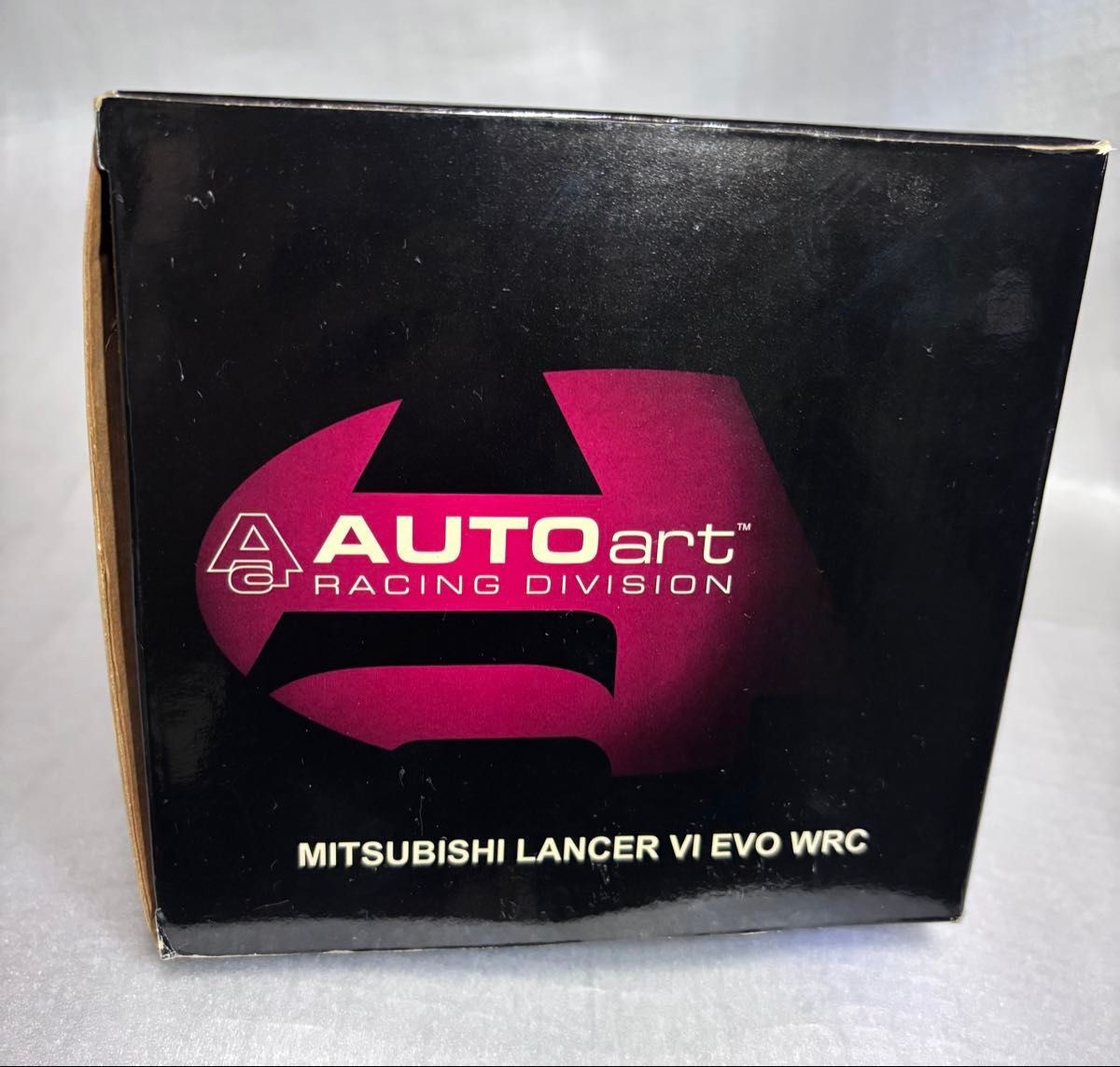 AUTOart 1/18 Mitsubishi Lancer Evolution 6 WRC Rally Car Red Used