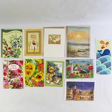 Lot of 10 Greeting Cards Birthday Christmas Thank You More