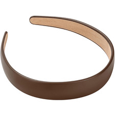 1 Inch PU Leather Headband, Wide Padded Hairband Fashion Hair Bands  Cute Women
