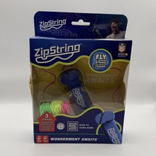 ZipString Blue Floating String Launcher Toy Set 3 Strings USB-C Cable STEM NIB