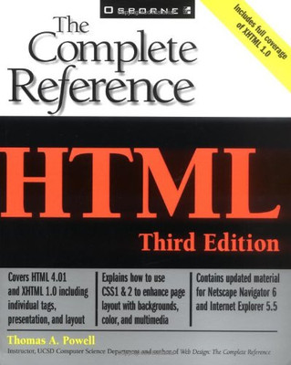HTML: The Complete Reference (Osborne Complete Reference... - Powell, Thomas