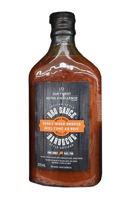Our Finest Artisan BBQ Sauce Honey Wood Smoke - 375ml (13oz)