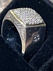 David Yurman 18kt White Gold Men’s Diamond Ring — photo 3