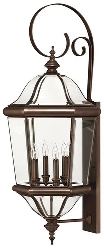 Hinkley Augusta 38 3/4" High Copper Bronze Outdoor Wall Lamp - Picture 2 of 10
