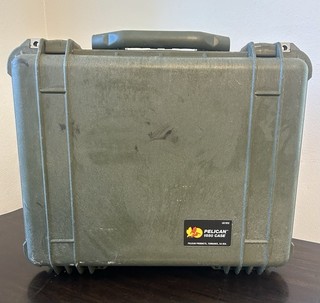 Pelican 1550 Case OD Green W/Foam inserts