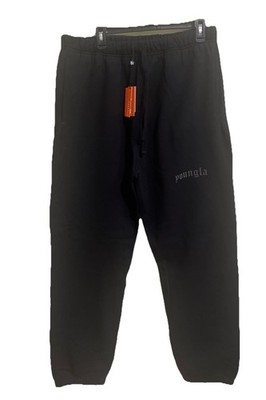 YOUNGLA Sweatpants Heavyweight Fleece Lined Classic Black Men s XXXL