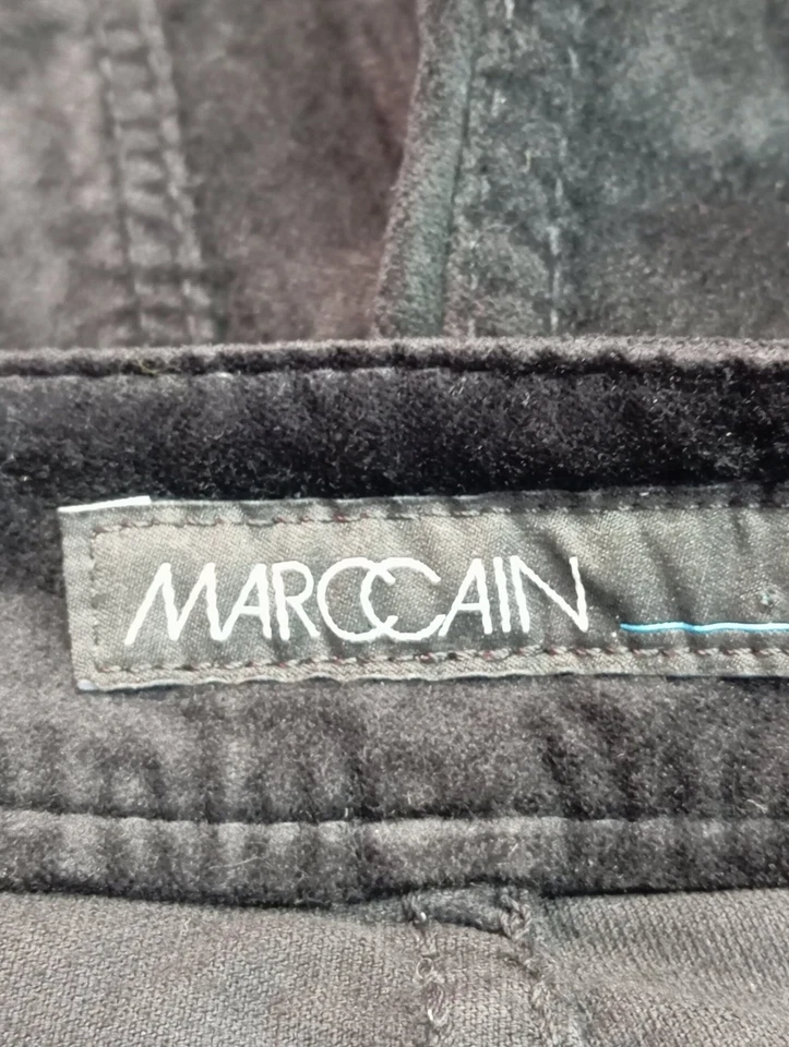 MARC CAIN Pantalón de tubo Mujeres Pantalón Talla EU 36 negro look casual - Imagen 4 de 4
