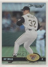 2003 Donruss Season Stat Line 10/12 Kip Wells #360 a8r