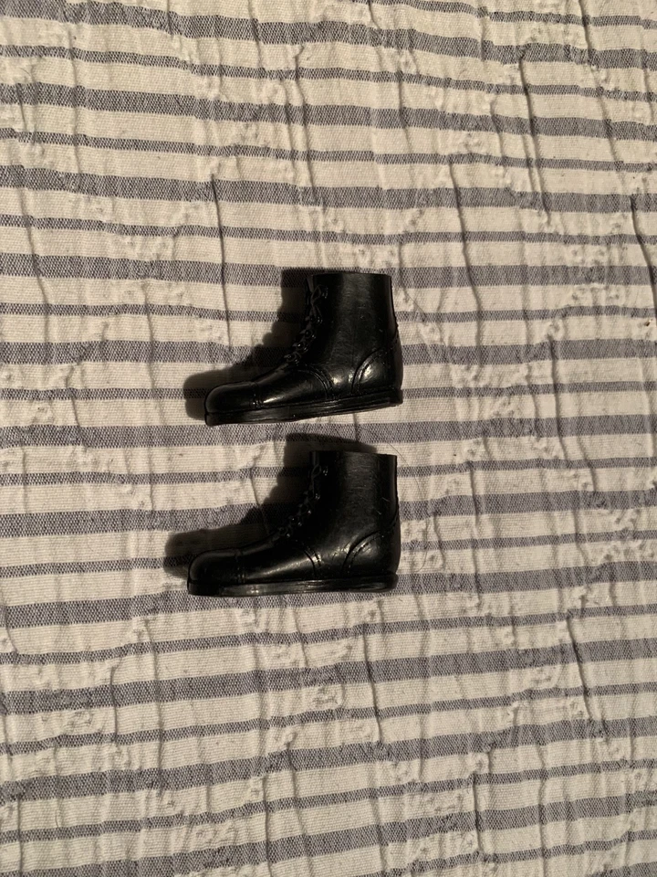 Botas negras cortas vintage GI Joe 1964 en buen estado Foto 3 de 4