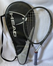 Head titanium Ti.S6 4 3/8 grip black silver extra long tennis racquet Read