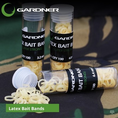 Gardner Tackle Latex Bait Bands - Karpfen Brassen Schleie Barbe Döbel Friedfischangeln