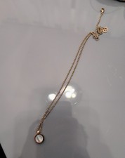 Neugablonz: Modernes Collier Herz Swarovski Elements um 1980 (36519)