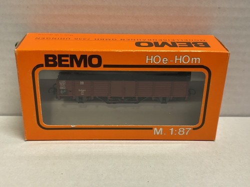 BEMO H0e offener Güterwagen Osm 579 DB Stuttgart 2004813 | Condition: Neu