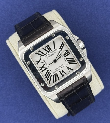 Cartier Santos 41mm 2656 W20073X8 With 2010 Papers