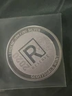 2020  1 oz   RESERVE   .999  SILVER  ROUND  BY  SCOTTSDALE  MINT   BU
