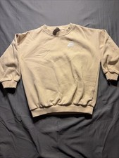 Nike Kid's Sportswear Club Fleece Crewneck Tan Sweatshirt Xtra Small