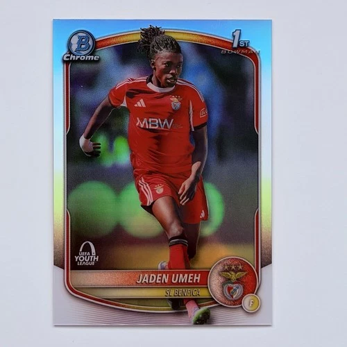 Jaden Umeh 1st Bowmen #BU-JU SL Benfica Youth League 2024 Topps Chrome